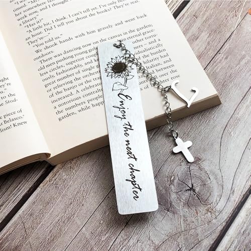 Bible Bookmark for Women Book Lovers Christian Gifts Accessories (Silver-L) - style: SILVER-L