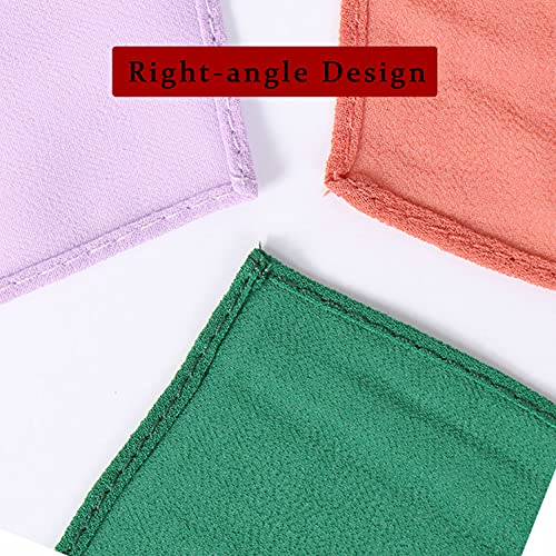 LMVERNA Solid Color Bubble Chiffon Scarf for Women Fashion Soft Hijab Long Scarfs Wrap Scarves - color: Pink2