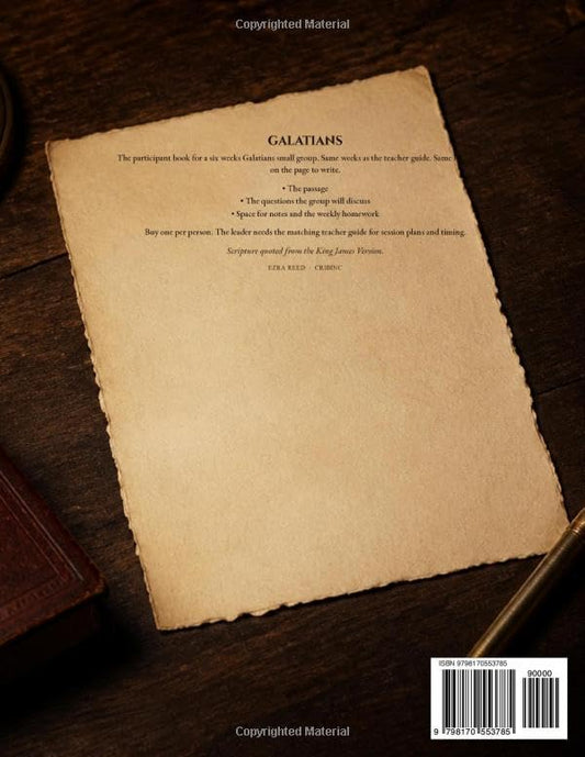 Galatians Small Group Participant Handout: 6-Week Bible Study Workbook (KJV) (Cribinc Small Group Bible Studies)