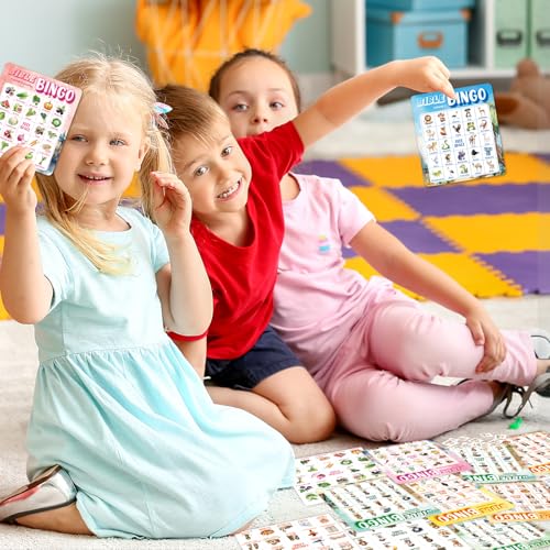 Fancy Land Bible Bingo Game for Kids Vacation Bible School Religious Bingo