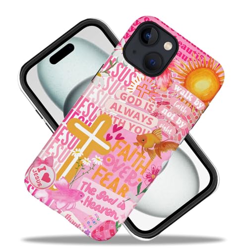 Case for iPhone 15 - Slim Fit Anti-Scratch Phone Case for Girl Women - Christian Collage Bible Verse Jesus (Frosted) - color: Christian Collage Bible Verse Jesus, size: iPhone 15