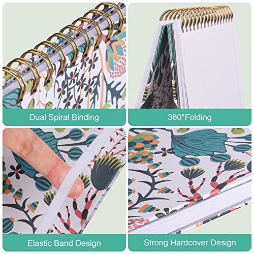 OMEYA Spiral Notebook, A5 Lined Journals for Women, College Ruled 160 Pages - color: White Fruit, size: A5