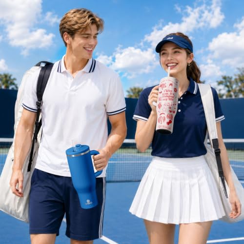 34HD Pop Music Tumbler 40oz with Handle & Straw, Gifts for Fans - color: Lyric Quote Era