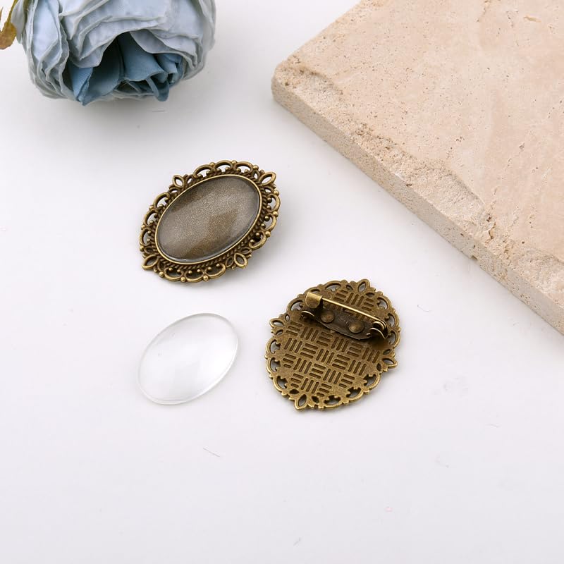 Wedding Double Picture Frame Brooch for Bride Grooms Boutonniece Pin for Wedding Bouquet - color: Color D