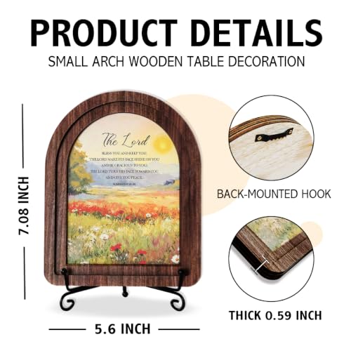 The Lord Bless You And Keep You Wood Plaque Signs,Christian Desk Decor - color: The Lord Bless You And Keep You
