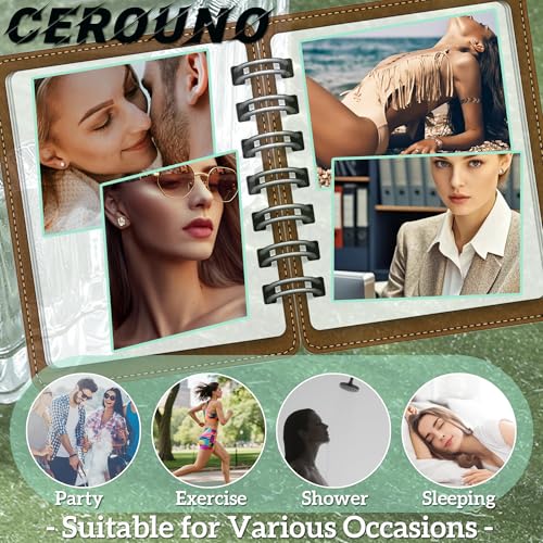 CEROUNO Flat Back Stud Earrings - 925 Sterling Silver Post Flatback Earrings Gold Silver Cubic Zirconia Earrings Studs for Women - color: Silver Cross
