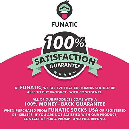 FUNATIC Socks with Funny and Profane Sayings, Sarcastic Gift for Men Women - color: I Love Jesus But Cuss