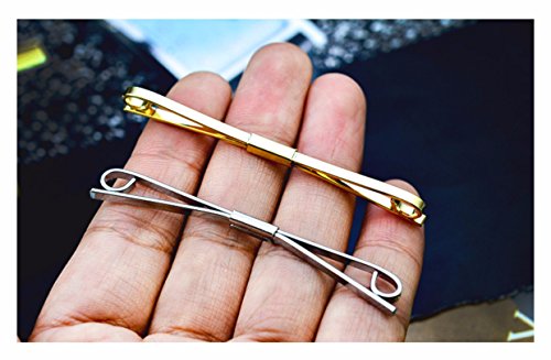 Tie Collar Bar Pin Set for Men Classic Collar Clip Set of 2 - style: Style 6