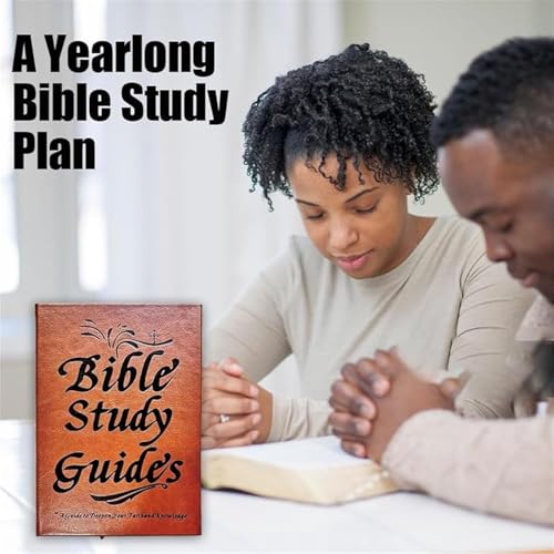 SDJTC 66-page Bible study guide with a PU leather cover, featuring daily scripture excerpts for prayer, reflection, and deepening of faith and knowledge