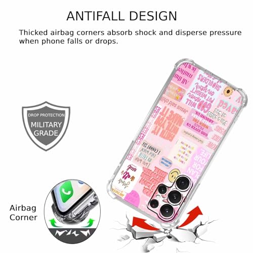 Case for Galaxy S26 Ultra with Christian Design,Jesus Bible Verse Christian Quotes Collage Pattern Case for Christians,Soft TPU Bumper Phone Cover,S26 Ultra,#3 - color: Christian 3, size: Galaxy S26 Ultra