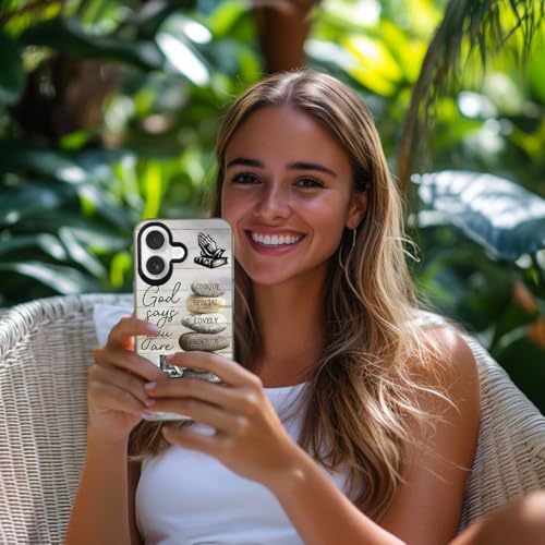 God Cross Wood Grain Phone Case Compatible with iPhone 17 Case - color: Pattern 3, size: for iPhone 17