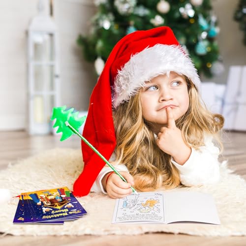 90shine 36PCS Christmas Nativity Story Coloring Books Bulk: Christian Sunday School Bible Class Religious Gifts, Jesus Party Favors Set, Activity Crafts