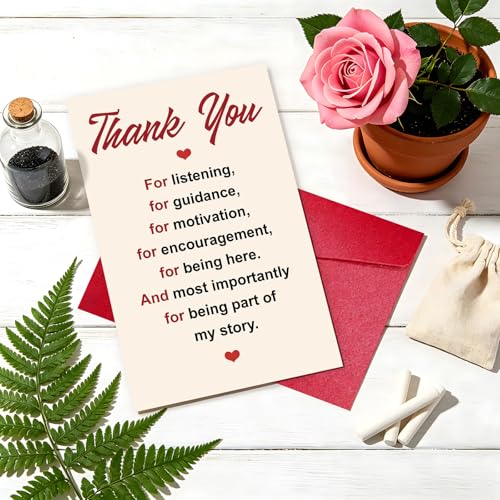 Thank You Cards with Envelopes, Funny Thank You Card for Coworkers Friends - color: DXI#039