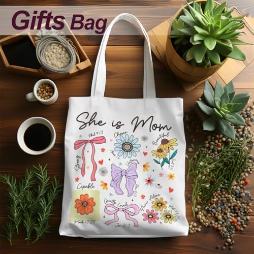 Mama Mom Tote Bag Mom Birthday Gifts Canvas Tote Bag, Reusable Canvas Shoulder Bags for Grocery Shopping, Beach 01 - color: Sheismom01