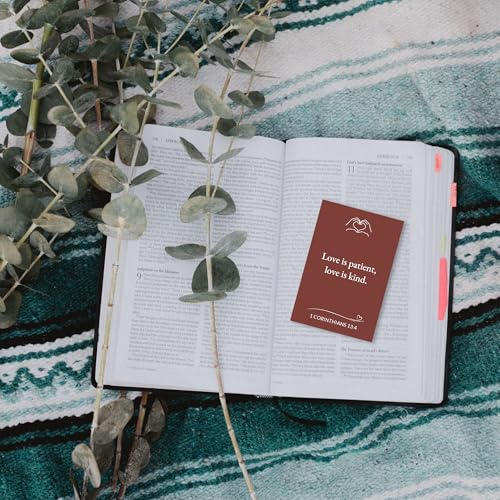 Prayer Cards with Bible Verses, 70 Mini Bible Verse Cards for Inspiration, Uplifting Christian Gift Set (Minimalism Design) -A04