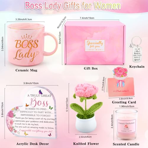 Boss Lady Gifts for Women, Gifts for Female Manager Leader Supervisor