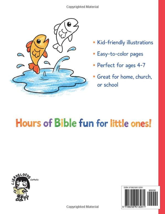 Bible Stories Coloring Book for Kids: Creation: A Christian Coloring Book for Toddlers and Kids Ages 4-7 — Discover God's Creation Through Beautiful Illustrations.