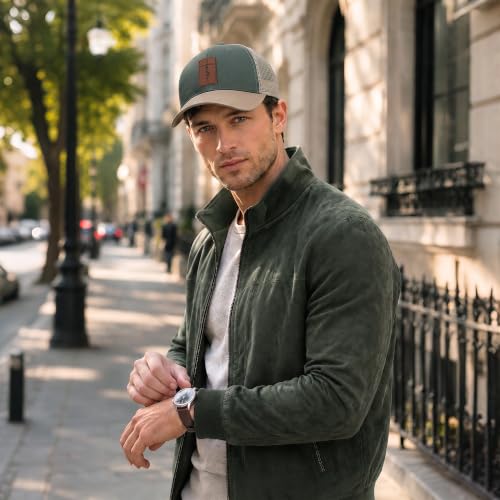 Christian Hats for Men Women Religious Gifts - color: Faith- Grey Green
