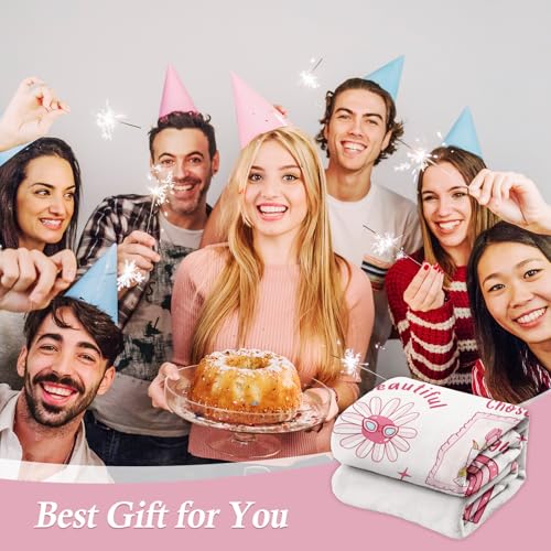 21st Birthday Gifts for Girls Her, Flannel Soft Blanket, 50" x 60" - color: 21 Years Old