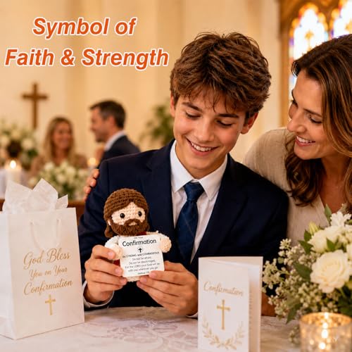 Confirmation Gifts for Teenage Teen Boys Catholic Confirmation Sponsor Gift Ideas Decorations - style: Confirmation