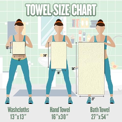 Monogrammed Hand Towel, Personalized Gift, 16 x 30 Inches - Set of 2 - Silver Embroidered Towel - Extra Absorbent 100% Turkish Cotton- Soft Terry Finish - for Bathroom, Kitchen and Spa- Script J Gray