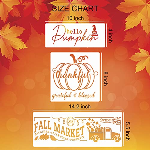 Fall Stencils for Painting on Wood Fall Stencils for Doormats - style: Fall
