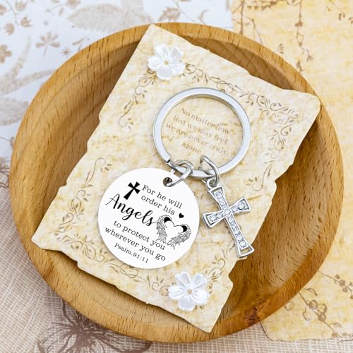 Angel Keychain Christian Keychain Grief Gifts for Grieving Friend