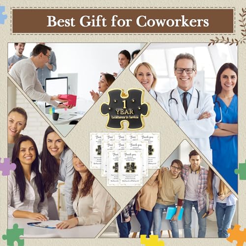 20 Set Year of Service Pin Employee Appreciation Gifts Bulk - style: 1 Year