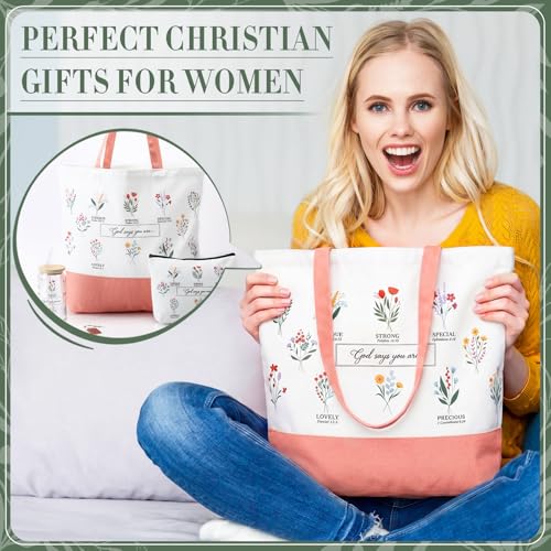 Aliceset 30 Pcs Christian Religious Gift Set for Women Bulk, Floral - style: Fresh Style