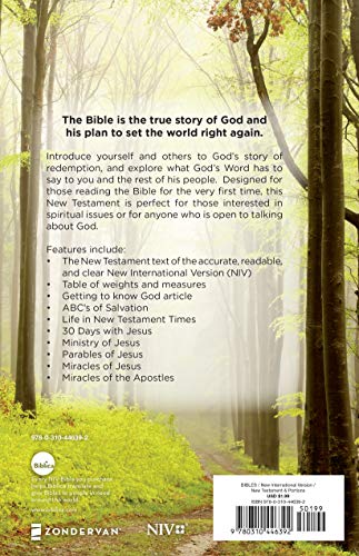 Outreach New Testament: New International Version, Green Forest Path