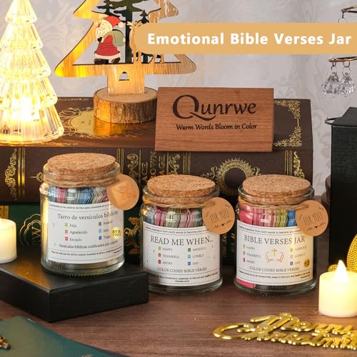 Spanish Bible Verse Jar,Frasco De Tarjetas Con Versículos Bíblicos RVR 1960 - style: RVR1960 Bible Jar of Emotions