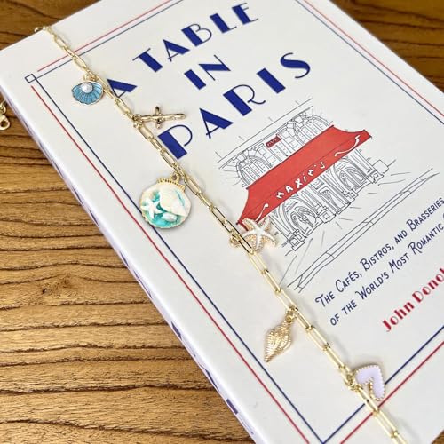 Bible Charm Chain, Christian Bible Accessory Faith Gift, Scripture Bookmark, Bible Jewelry Religious Decor for Study (Style-C) - style: Style-C
