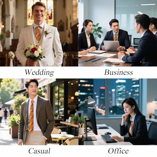 funny Ties for Men Business Novelty Men's Neckties for Festival Holiday Party Valentine's Day Wedding Christmas - color: African Ethnic Style