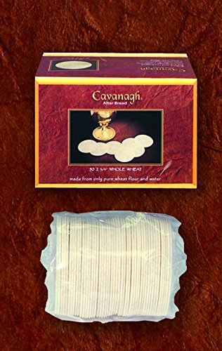 Cavanagh Priest Altar Bread - 2 3/4" Whole Wheat - 50/Box Y