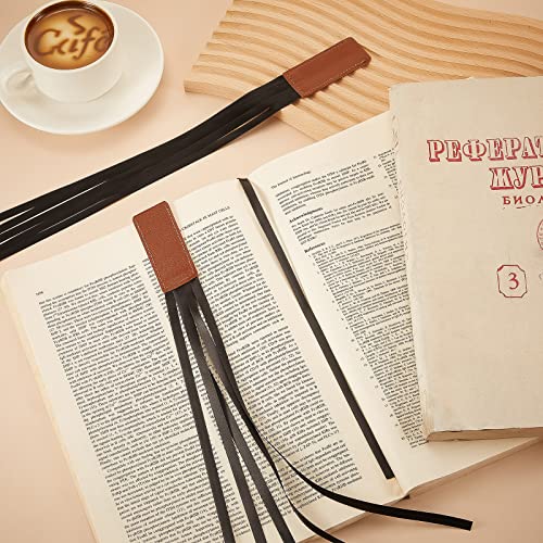 Outus 9 Pieces Bible Ribbon Bookmarks Multi Page Markers, Black Ribbon - color: Black Ribbon
