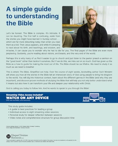 The Bible, Simplified Study Guide plus Streaming Video: Learn the story. Live the story.