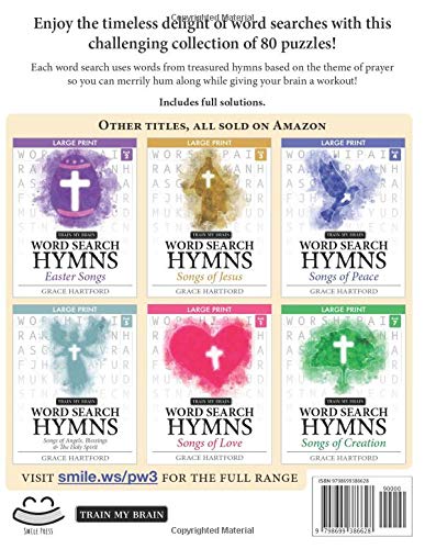 Word Search Hymns: Songs of Prayer - Book 6: Large Print
