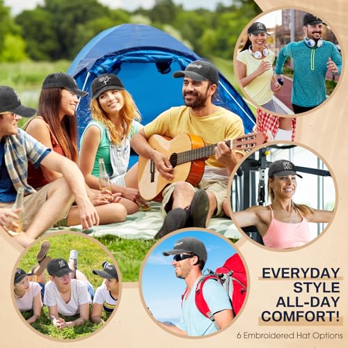 6/12 Pack Christian Hats Bulk for Men Women - style: Style 2