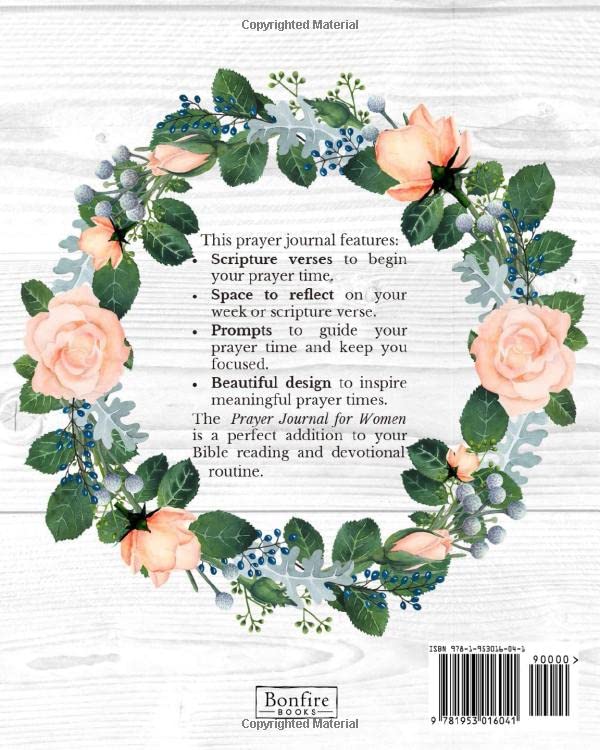 Prayer Journal for Women: 52 Weeks of Prayer & Scripture