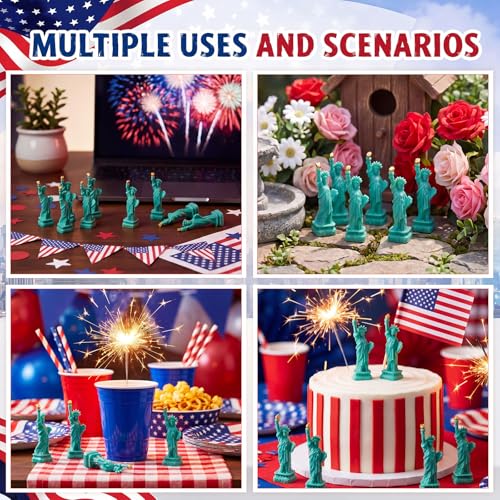Geelin 50 Pcs Mini Statue of Liberty Figurine Resin Small Statue of Liberty - style: Statue of Liberty