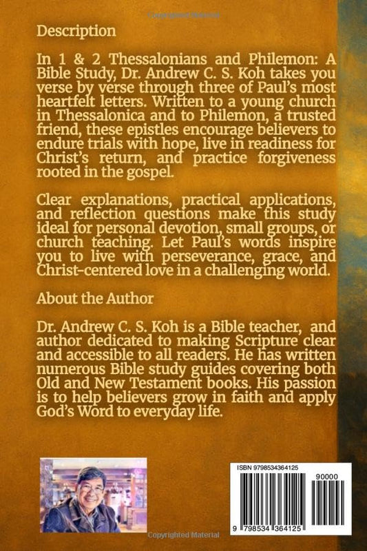 1 Thessalonians, 2 Thessalonians, Philemon: Verse-by-verse