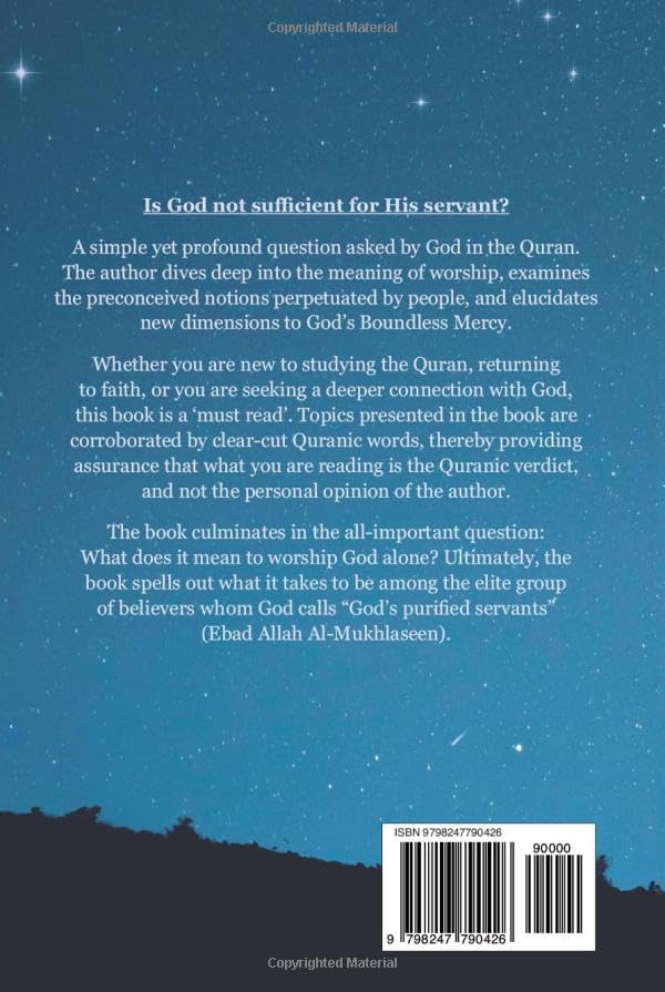Is God not sufficient for His servant?