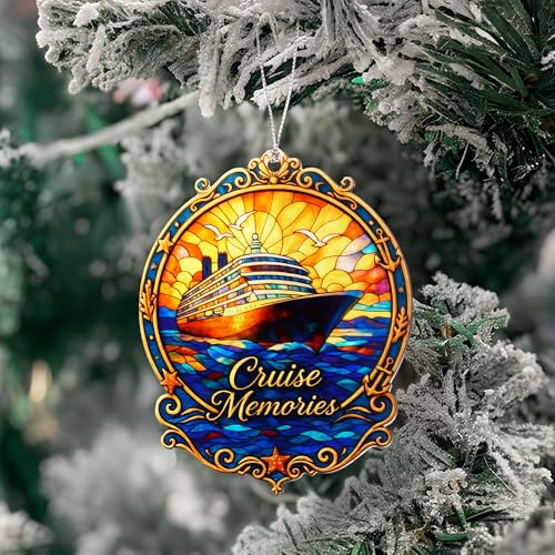 Funny Christmas Ornaments 2026 - Cruise Christmas Ornaments 2026 (cruid1) - color: Cruid1