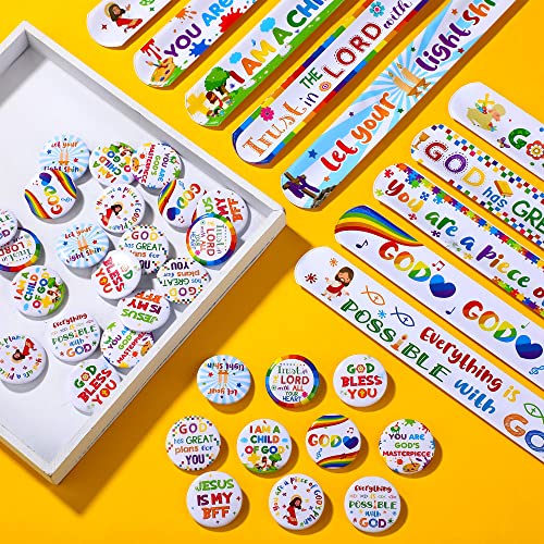 Frienda 60 Pcs Christian Gifts Bulk Pack - style: Religious