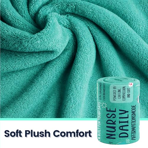Nurse Gifts for Women Men, Soft Blanket Throw for Registered Nurses RN LPN Nursing Student Graduation,Nurse Week Birthday Appreciation Retirement Gift,Blanket for Bed Couch Travel - color: Nurse