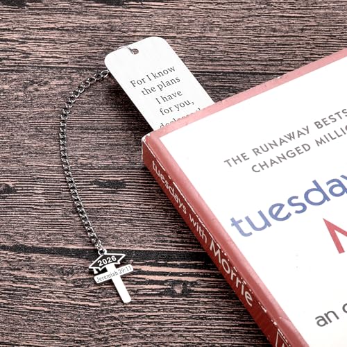 Bookmarks Graduation Gifts for Women Men Him Christian Class of 2026 Gifts