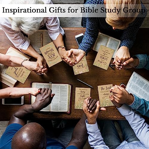 Ctosree 100 Pcs Prayer Journal Bulk, Mini Bible Verse Notebooks