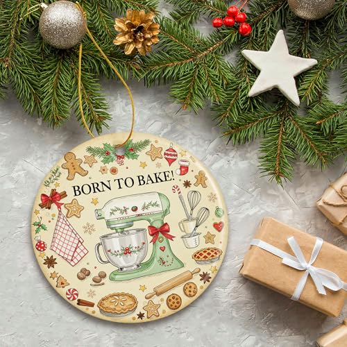ZAGKOO Baking Ornaments for Christmas Tree - Baking Gifts for Women - color: Baking