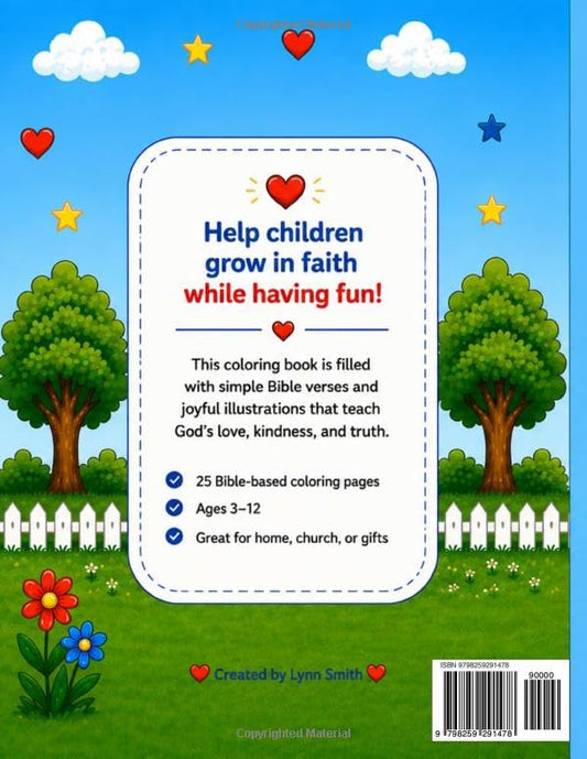 God’s Truths for Little Hearts: A Bible Coloring Book for Kids Ages 3–12