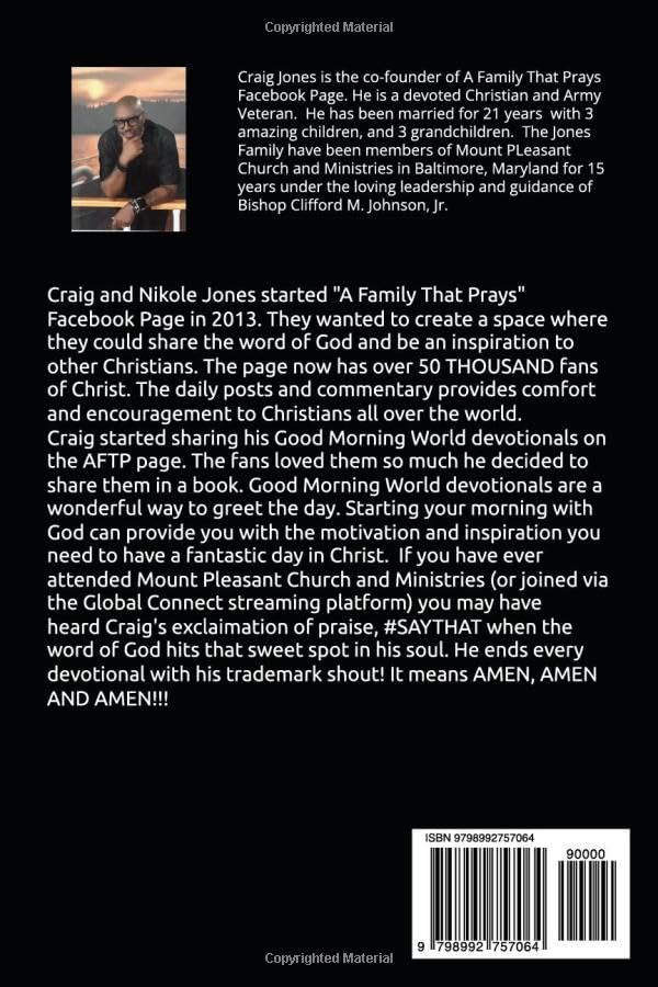 A Family That Prays presents Good Morning Lord: 50 days of conversations with God to start your day